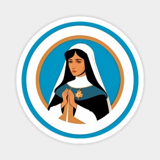 Catholic Nun Iconography Magnet